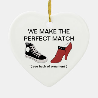 Schuh heiraten Sie mich Verzierung Keramik Ornament