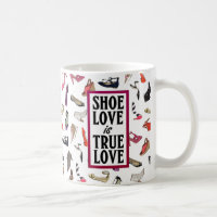 Schuh-Liebe ist wahre Liebe-Tasse