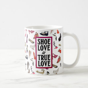 Schuh-Liebe ist wahre Liebe-Tasse Kaffeetasse