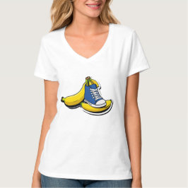 Schuh mit Bananen T-Shirt