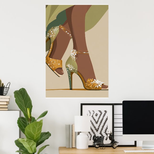SCHUH SPIEL #3 #3 POSTER (Heimbüro)