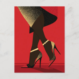 SCHUH SPIEL #4 POSTKARTE