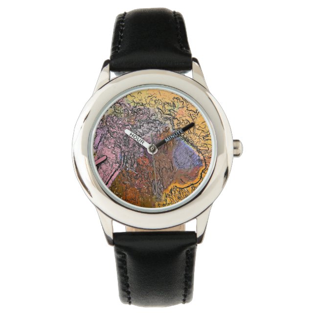SCHUHE ARMBANDUHR (Vorderseite)