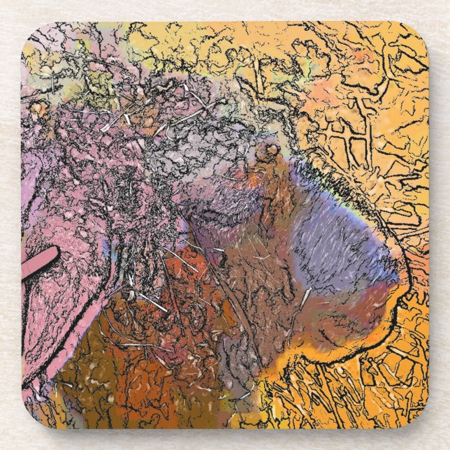 SCHUHE GETRÄNKEUNTERSETZER (Vorderseite)