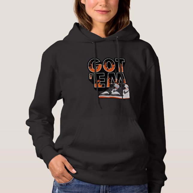 Schuhe Got Em Sneaker Match 1 High Og Electro Oran Hoodie (Vorderseite)