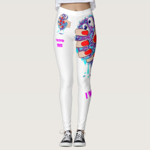 Schuhe i am covid frei leggings