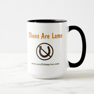 Schuhe sind lahme Tasse 15oz