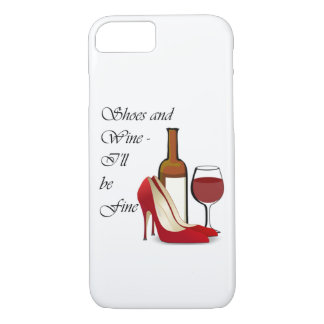 Schuhe und Wein iPhone Fall Case-Mate iPhone Hülle