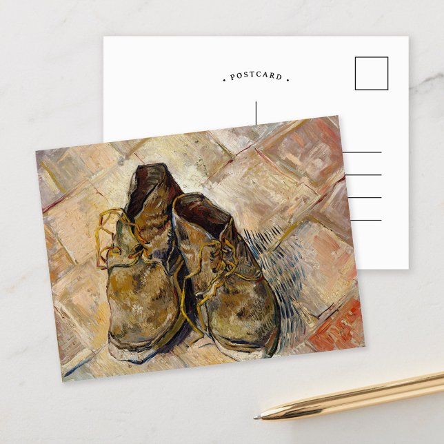Schuhe | Vincent van Gogh Postkarte (Von Creator hochgeladen)