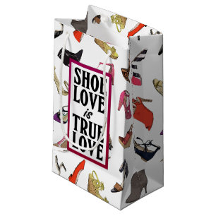 Schuhtasche - Liebe ist wahre Liebe Kleine Geschenktüte