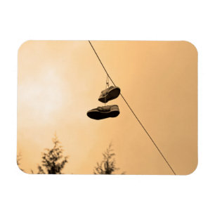 Schuhwarnung Magnet