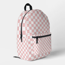 Schul-Baby-Rosa-Schachbrett