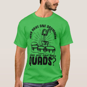 Schul-Marschkapelle oder lustige Trommler-Geschenk T-Shirt