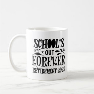 Schulabbruch 2025 Funny Teacher Kaffeetasse