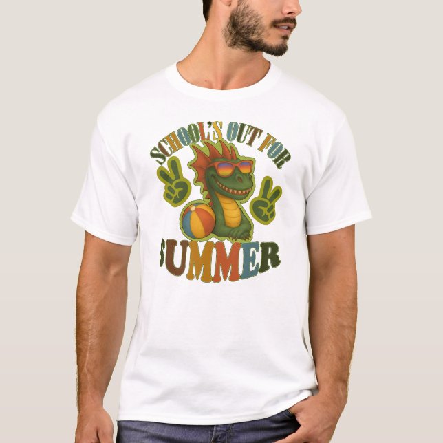 Schulabbruch im Sommer T-Shirt (Vorderseite)