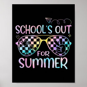 Schulabend für das letzte Schulkind Poster
