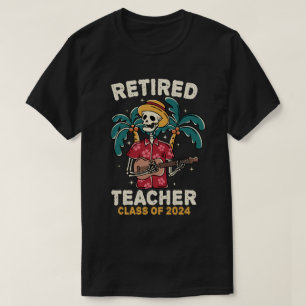Schulabgängerklasse 2024 Lehrkräfte Altersversorgu T-Shirt