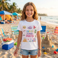 Schulabschluss-Party-Streifen T-Shirt