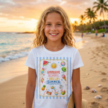 Schulabschluss-Party-Streifen-T-Shirt 