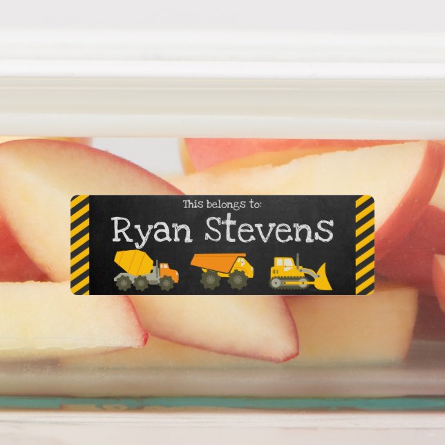 Schulangebotsmarken - Bauthema Etiketten (Befestigt)