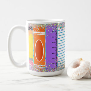 Schulbedarf der Glitzern Kaffeetasse