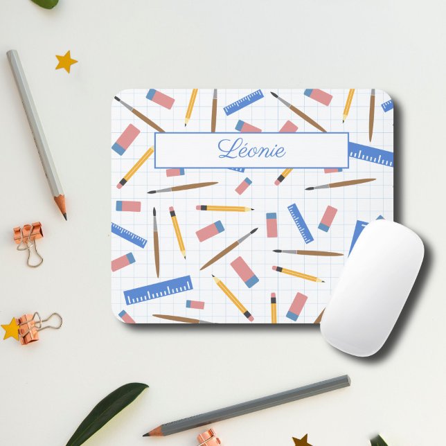 Schulbedarf Muster-Maus-Pad Mousepad (School Supplies Pattern Mouse Pad)