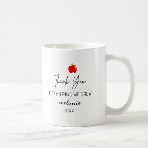 Schulbedarf Regenbogen Individueller Dank an den L Kaffeetasse