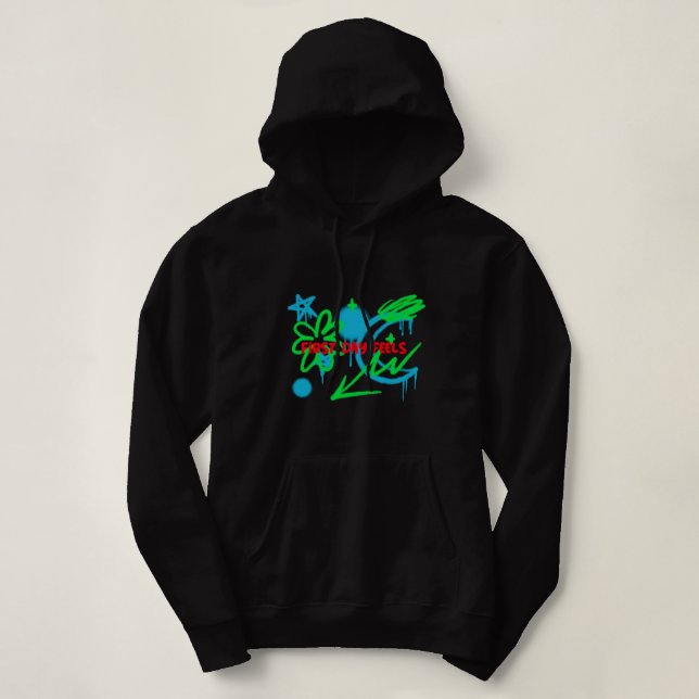 Schulbeginn am ersten Tag Hoodie (Design vorne)