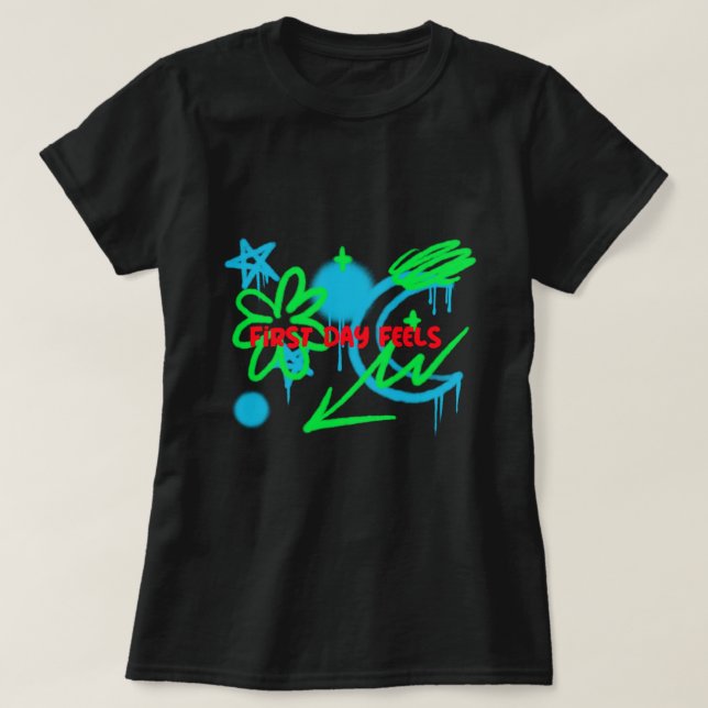Schulbeginn am ersten Tag T-Shirt (Design vorne)