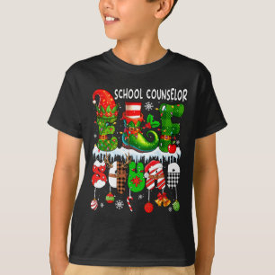 Schulberater-Elfen-Trupp Weihnachten Bunter Elfenh T-Shirt