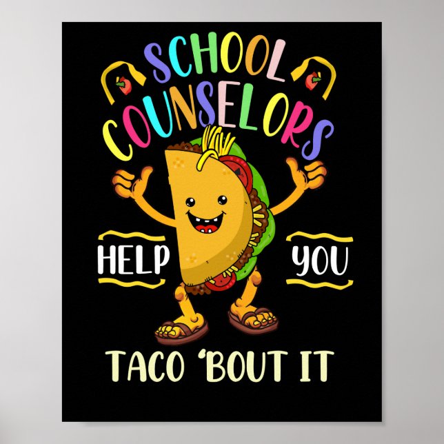 Schulberater helfen Ihnen, den Taco Bout It Lover  Poster (Vorne)