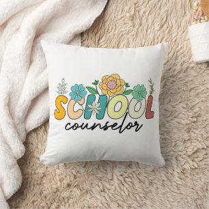 Schulberater Wildblume Lehrer Niedliche Mama Funny Kissen
