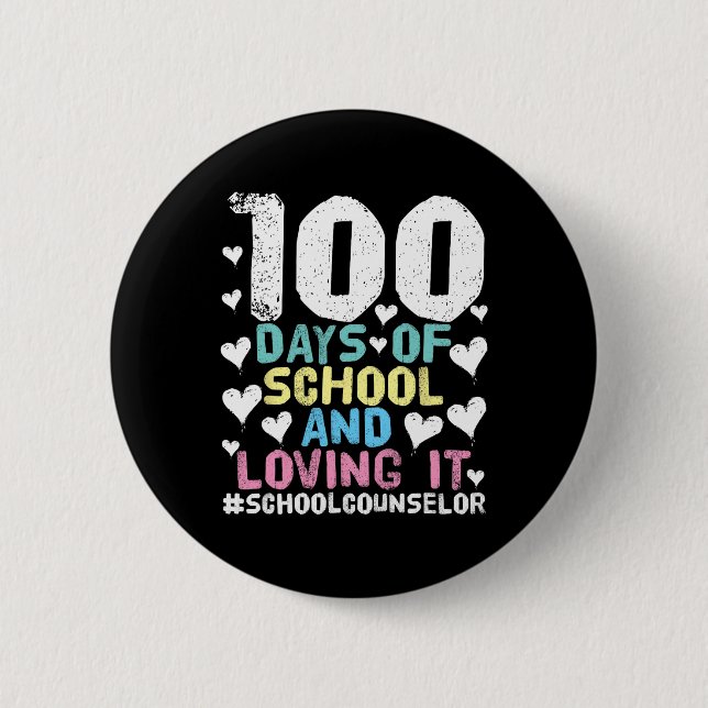 Schulberatungstage 100. Schultag Button (Vorderseite)