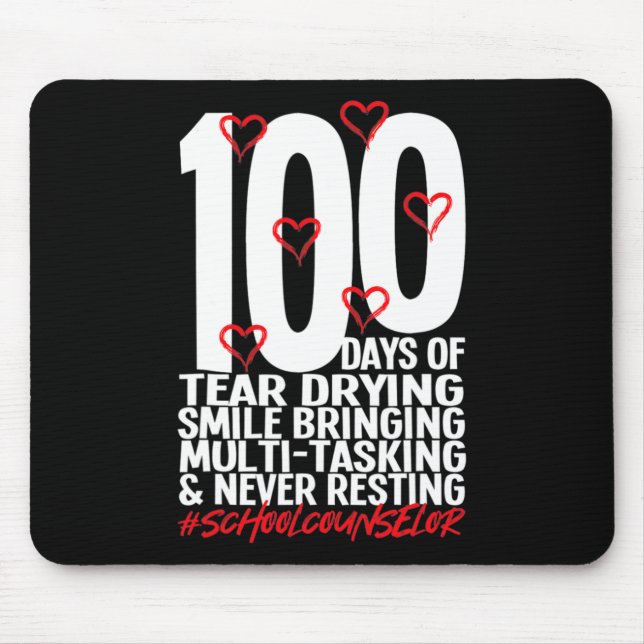 Schulberatungstage 100. Schultag Mousepad (Vorne)