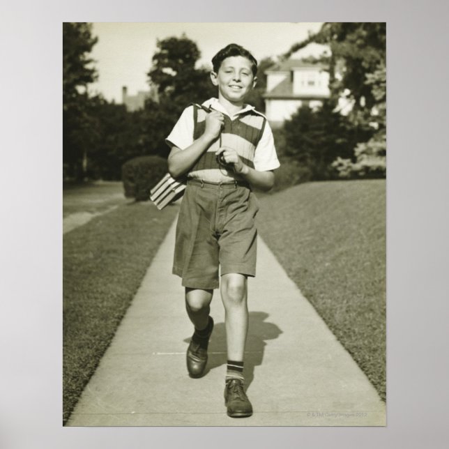 Schulbesuch Poster (Vorne)