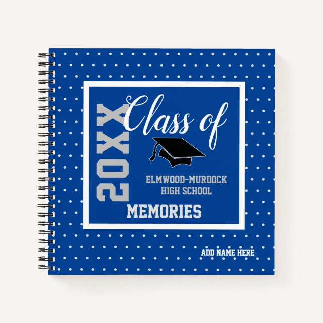 Schulbuch der Senior Class 2021 Notizbuch (Vorderseite)