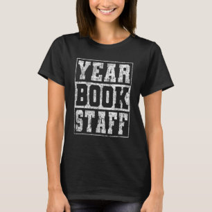Schulbuch-Mitarbeiter Retroschau T-Shirt