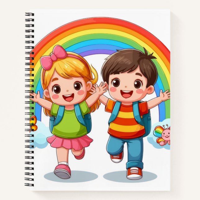 Schulbuch Notizbuch (Vorderseite)