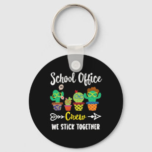 Schulbüro-Crew Wir halten zusammen Byck zur Schule Schlüsselanhänger