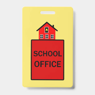 Schulbüro-Hall-Pass Ausweis