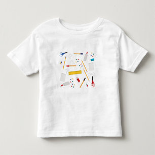 Schulbüros und Handwerksbedarf Muster Kleinkind T-shirt
