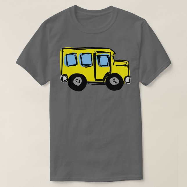 Schulbus 40 T-Shirt (Design vorne)