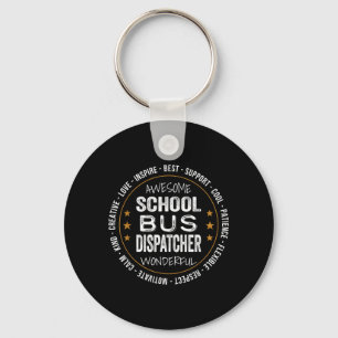 Schulbus-Dispatcher-Geschenke Appregovernment Schlüsselanhänger