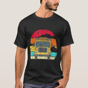 Schulbus für Schulbusfahrer und Busman T-Shirt