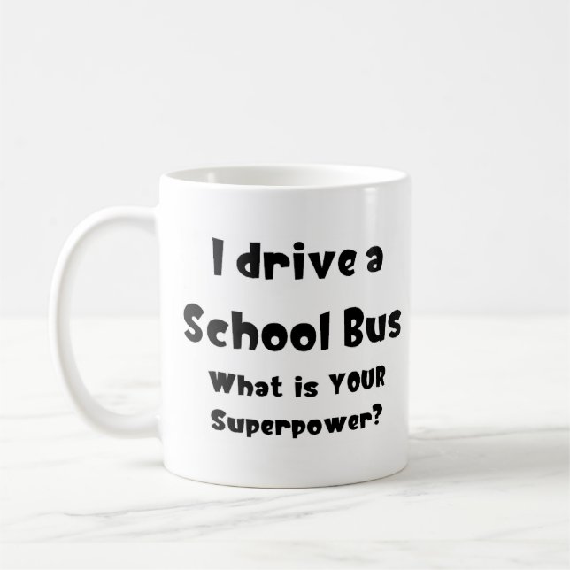 Schulbus, ich fahre kaffeetasse (Links)