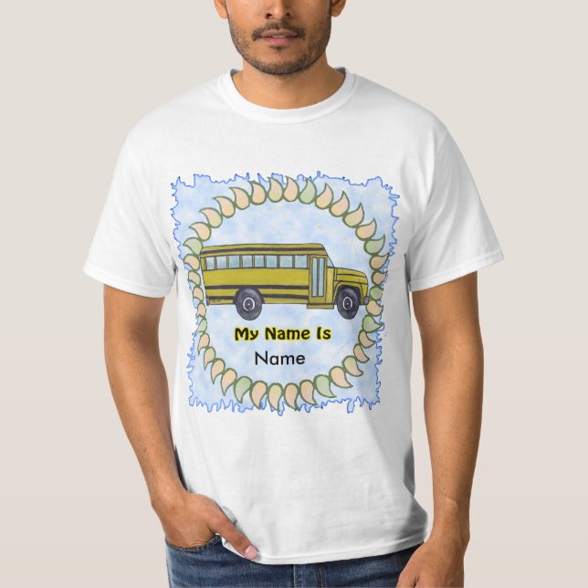 Schulbus Kids T - Shirt (Vorderseite)