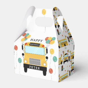Schulbus-Kinder-Geburtstagsfeier Geschenkschachtel