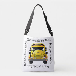 Schulbus-personalisierte Tasche