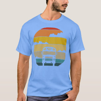 Schulbus Retro School Busfahrer Bewertung SC T-Shirt