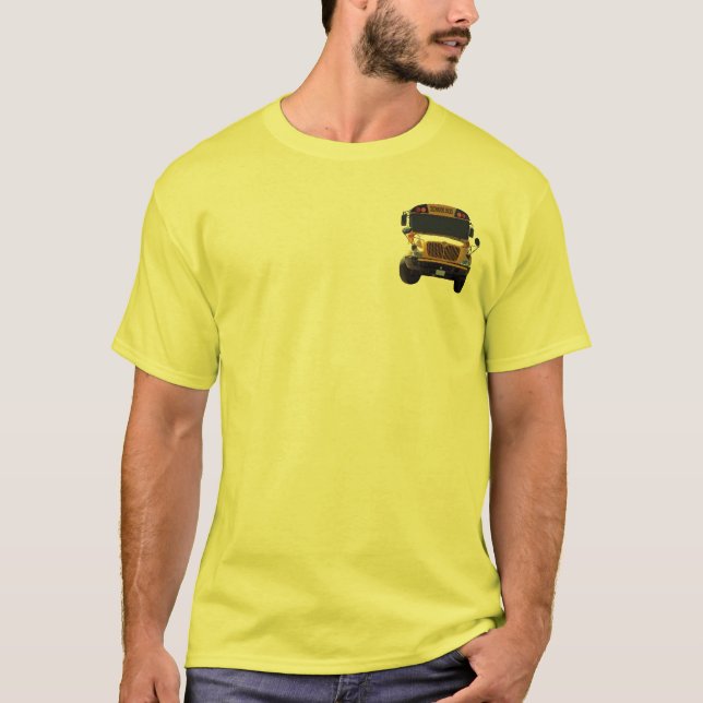 Schulbus T-Shirt (Vorderseite)